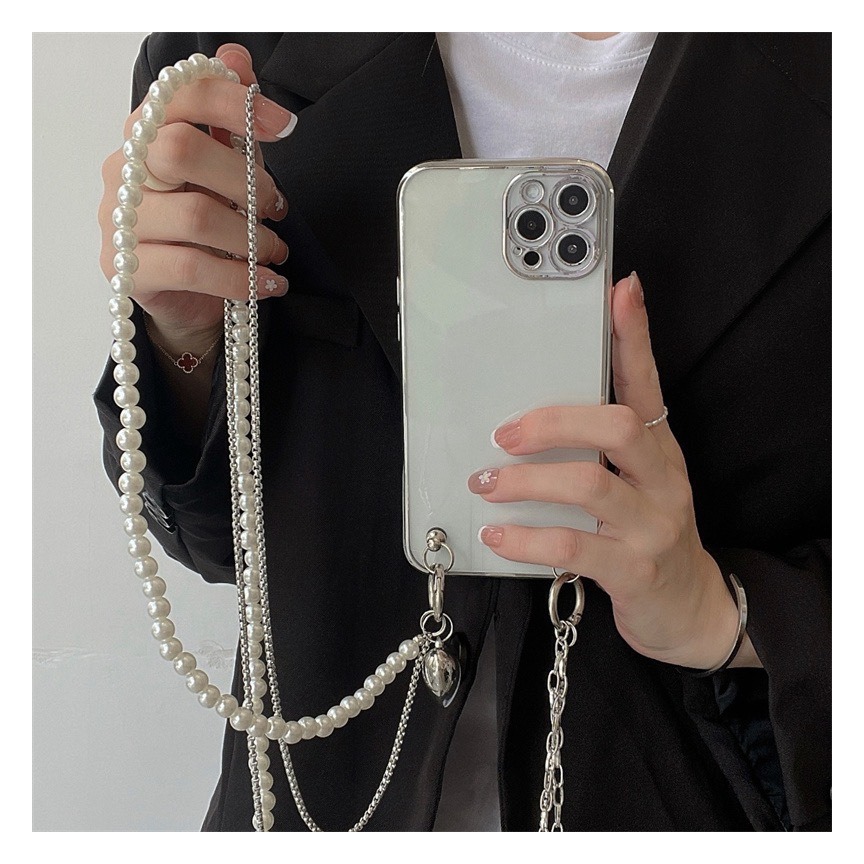 طويل لؤلؤة الهاتف الحبل اليدوي - مراجعة Fashion Women Picture وسعره