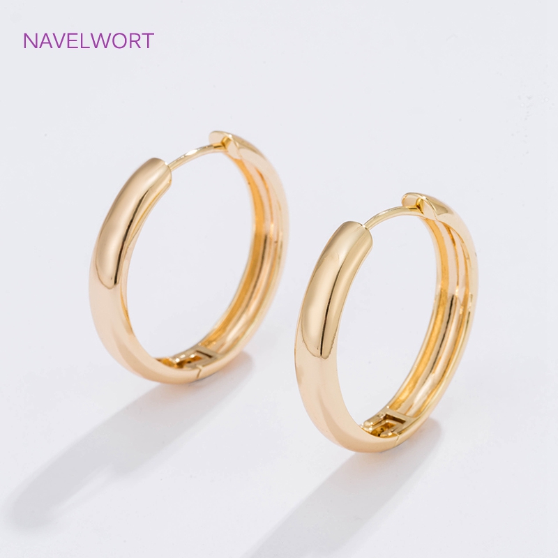 6 أحجام من الأقراط الدائرية ال - مراجعة Women'S Fashion Earrings وسعره