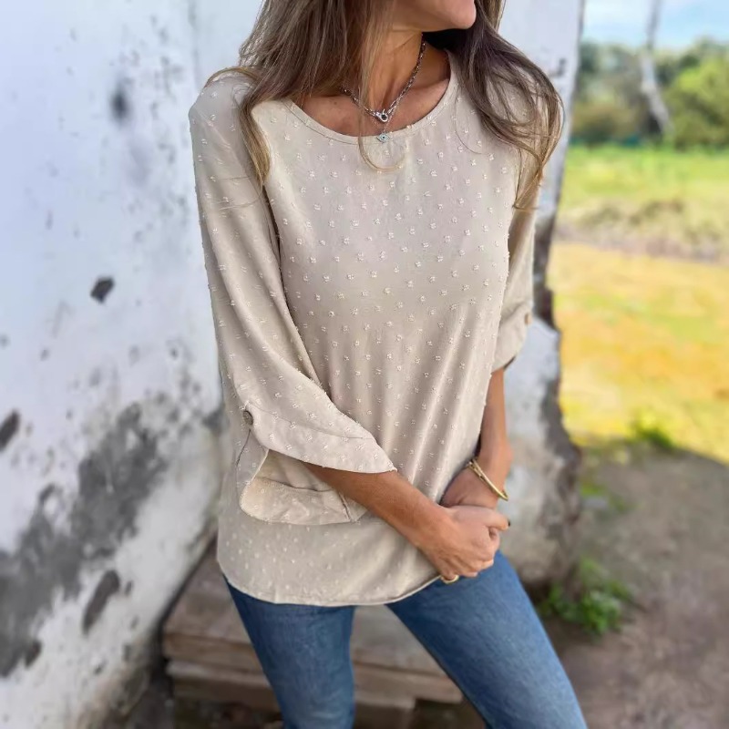 بلوزة نسائية من الشيفون بتصميم - مراجعة Women Fashion Wear وسعره