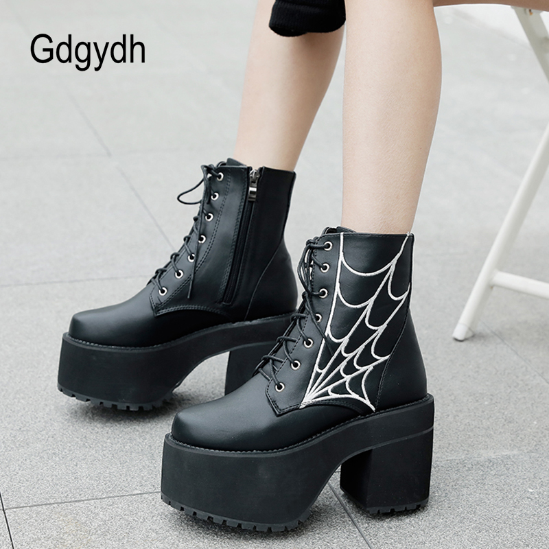 Gdgydh موضة Cobweb القوطية أحذ - مراجعة Women'S Fashion In The 90S وسعره