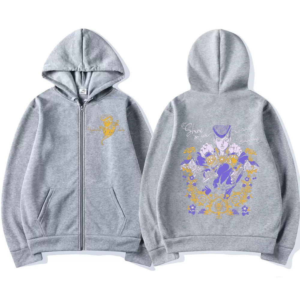 أنيمي جوجو غريب مغامرة سستة هو - مراجعة Women'S Fashion Zip Up Hoodies وسعره