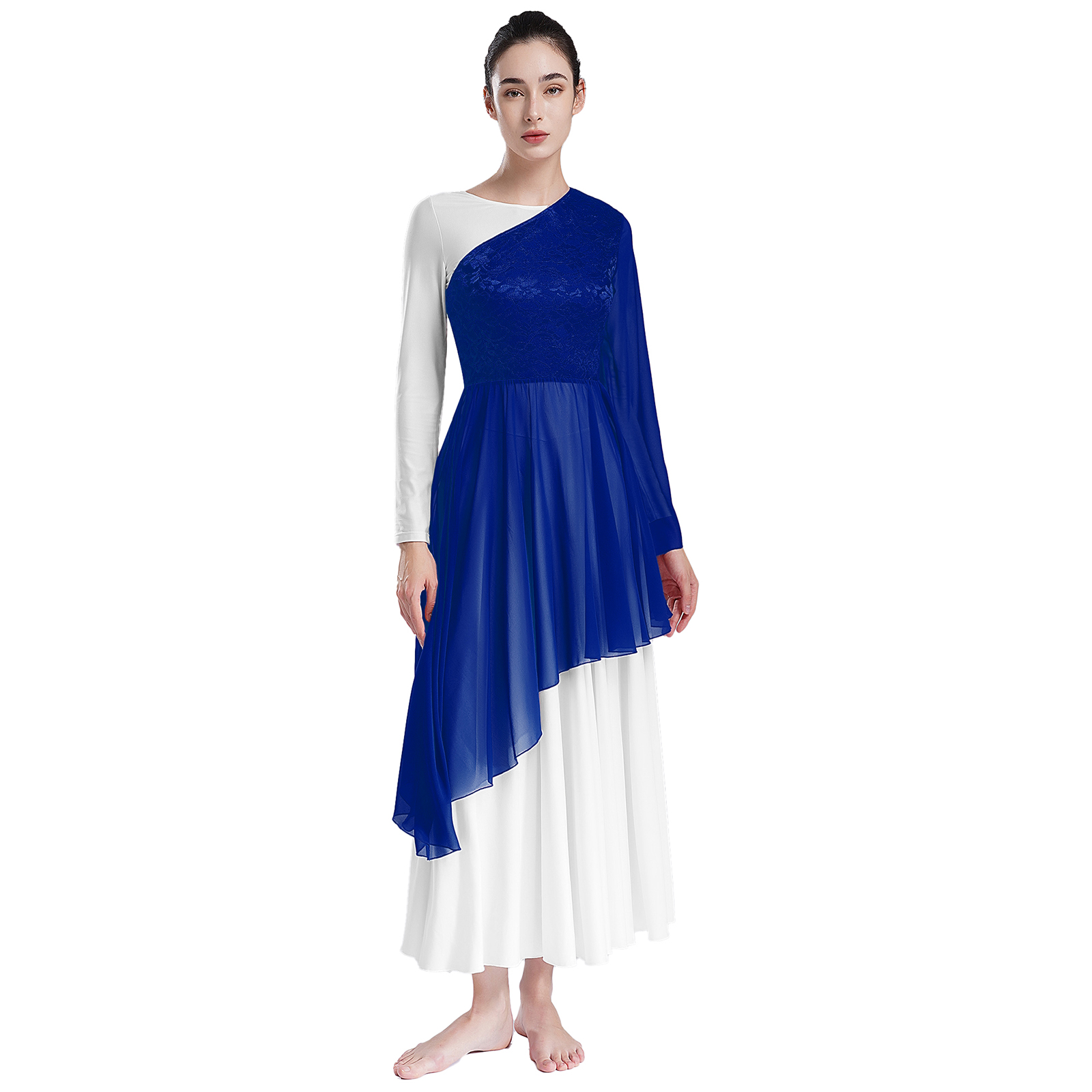 المرأة الليتورجية الثناء البال - مراجعة Wrap Blouse Chiffon وسعره