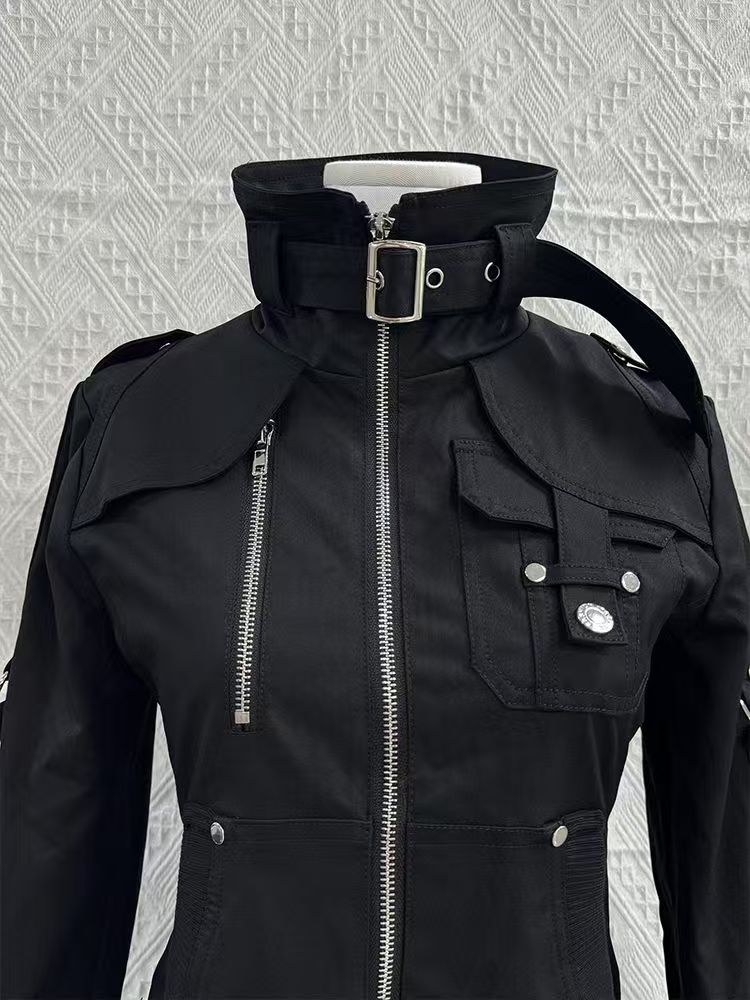 سترة نسائية سوداء ضيقة بسحاب م - مراجعة Women'S Fashion Zip Up Hoodies وسعره