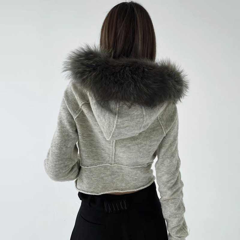 بلوزات نسائية كلاسيكية بسحّاب  - مراجعة Women'S Fashion Zip Up Hoodies وسعره