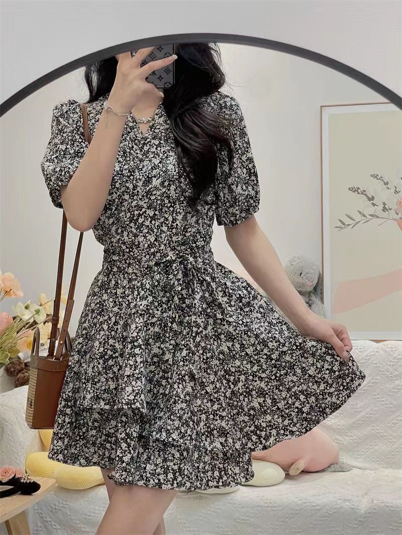 ليتل ديزي Bodycon فساتين نسائي - مراجعة Wrap Blouse Chiffon وسعره
