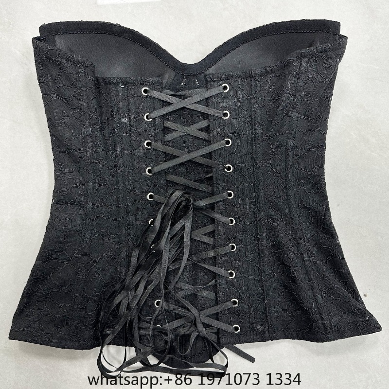 مشد نسائي فاخر من الدانتيل، بت - مراجعة Corset Top Boned وسعره